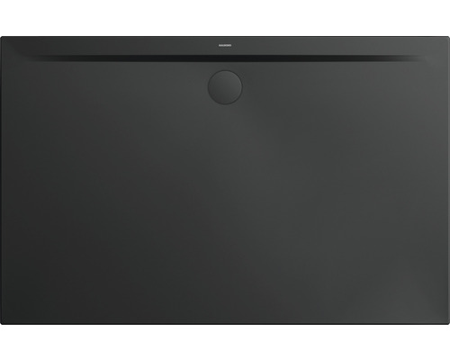 Receveur de douche KALDEWEI SUPERPLAN ZERO 1538-1 75 x 110 x 3.2 cm noir mat 353800010676 Receveur de douche Kaldewei en acier émaillé avec couvercle