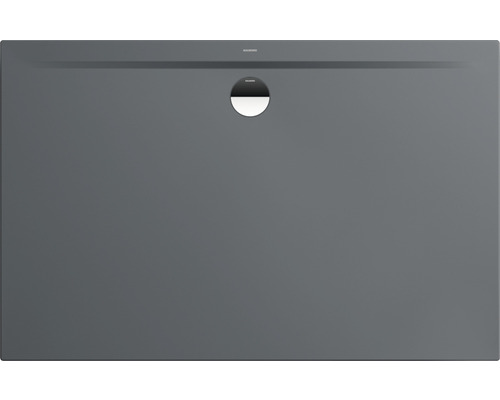 Duschwanne KALDEWEI SUPERPLAN ZERO Secure Plus 1538-1 75 x 110 x 3.2 cm warm grey 85 matt vollflächige antirutschbeschichtung 353800012674 Graue Duschwanne aus Mineralguss