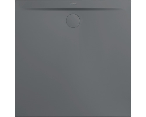 Duschwanne KALDEWEI SUPERPLAN ZERO Secure Plus 1546-1 110 x 110 x 3.2 cm warm grey 85 matt vollflächige Antirutschbeschichtung 354600012674 Kaldewei Duschfläche aus Stahl-Emaille