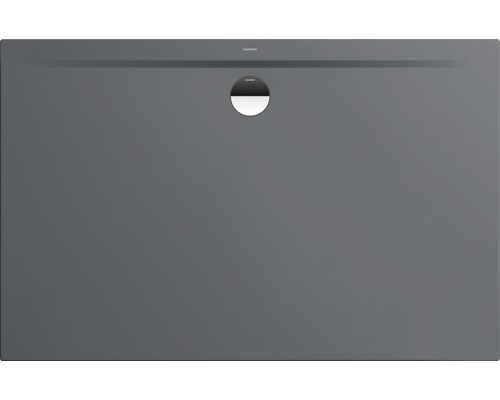 Receveur de douche KALDEWEI SUPERPLAN ZERO Secure Plus 1550-1 75 x 120 x 3.2 cm warm grey 85 mat antidérapant sur toute la surface 355000012674 Receveur de douche rectangulaire en grès