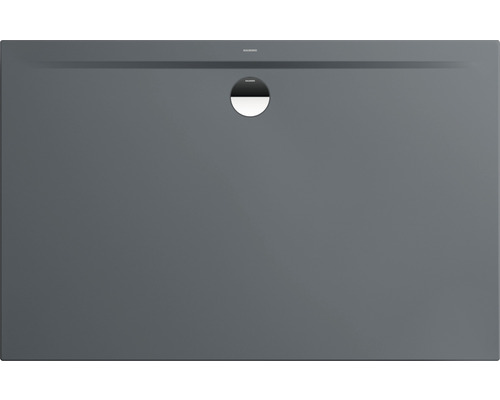 Duschwanne KALDEWEI SUPERPLAN ZERO Secure Plus 1558-1 110 x 120 x 3.2 cm warm grey 85 matt vollflächige Antirutschbeschichtung 355800012674 Graue Duschwanne