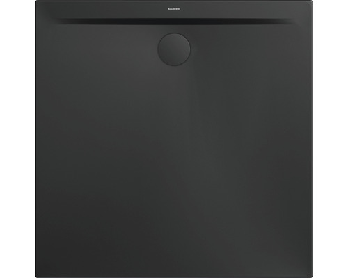 Duschwanne KALDEWEI SUPERPLAN ZERO Secure Plus 1560-1 120 x 120 x 3.2 cm schwarz matt vollflächige Antirutschbeschichtung 356000012676 Rechteckige Duschwanne mit Ablauf und Kaldewei Logo