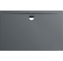 Receveur de douche gris avec drain