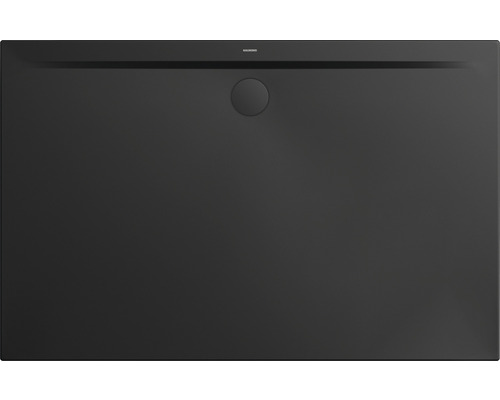 Receveur de douche KALDEWEI SUPERPLAN ZERO 1564-1 75 x 130 x 3.2 cm noir mat 356400010676 Receveur de douche Kaldewei en acier émaillé avec garniture d''écoulement