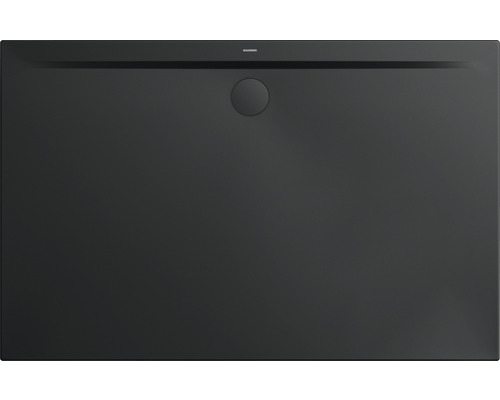 Receveur de douche KALDEWEI SUPERPLAN ZERO 1568-1 90 x 130 x 3.2 cm noir mat 356800010676 Kaldewei Logo Receveur de douche en acier émaillé