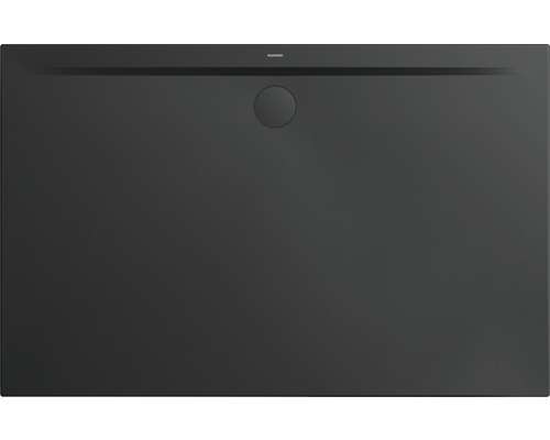 Duschwanne KALDEWEI SUPERPLAN ZERO Secure Plus 1578-1 90 x 140 x 3.2 cm cool grey 90 matt vollflächige antirutschbeschichtung 357800012667 Kaldewei Duschfläche aus Stahl-Emaille mit Ablauf