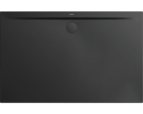 Receveur de douche KALDEWEI SUPERPLAN ZERO 1580-1 100 x 140 x 3.2 cm noir mat 358000010676 Receveur de douche Kaldewei en acier émaillé avec garniture d''écoulement