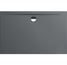 Receveur de douche gris avec drain