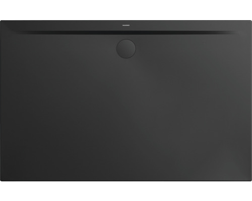 Receveur de douche KALDEWEI SUPERPLAN ZERO 1584-1 75 x 150 x 3.2 cm noir mat 358400010676 Receveur de douche Kaldewei en acier émaillé