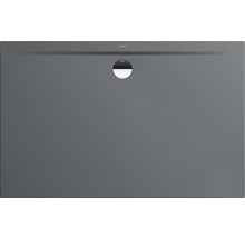 Receveur de douche gris avec drain