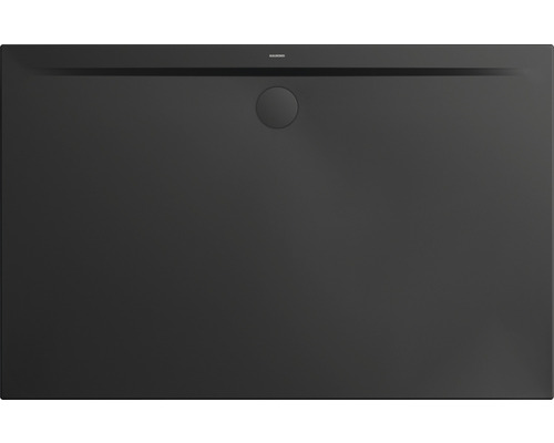 Duschwanne KALDEWEI SUPERPLAN ZERO Secure Plus 1588-1 90 x 150 x 3.2 cm schwarz matt vollflächige Antirutschbeschichtung 358800012676 Rechteckige Duschwanne aus Mineralguss
