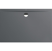 Receveur de douche gris avec drain