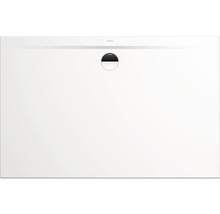 Receveur de douche rectangulaire en fonte minérale avec garniture d''écoulement