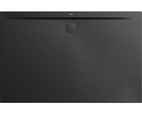 Receveur de douche KALDEWEI SUPERPLAN ZERO 1610-1 90 x 170 x 3.2 cm noir mat 364000010676 Receveur de douche en fonte minérale avec écoulement rond