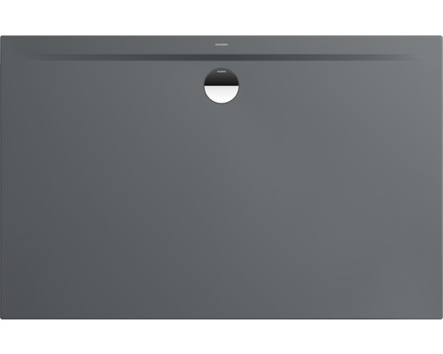 Duschwanne KALDEWEI SUPERPLAN ZERO Secure Plus 1614-1 80 x 180 x 3.2 cm warm grey 85 matt vollflächige antirutschbeschichtung 364400012674 Graue Duschwanne von Kaldewei