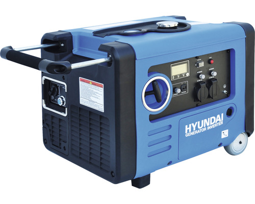 Générateur onduleur Hyundai avec poignée et roues
