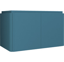 Meuble sous-vasque Baden Haus Icona couleur de façade pétrole mat 94 x 55 x 48 cm