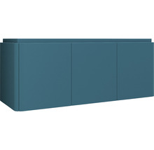 Meuble sous-vasque Baden Haus Icona couleur de façade pétrole mat 140 x 55 x 48 cm