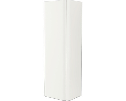 Armoire haute Baden Haus Icona couleur de façade blanc mat 43 x 130 x 35 cm Profil d''angle en plastique