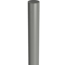 Graue Parkplatzsperre aus Metall