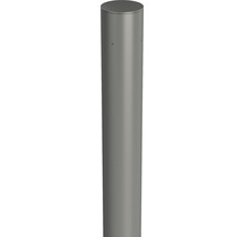 Graue runde Stahlsäule