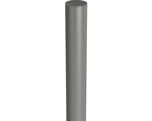 Graue runde Stahlsäule
