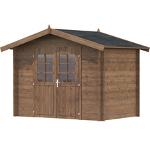 Gartenhaus Palmako Valentine 4,7 m² 332 x 233 cm braun
