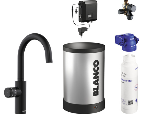 Blanco Küchenarmatur und Wasserfiltersystem Komponenten