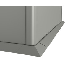 Bordure de tonte biohort pour jardinière surélevée L2x1 gris quartz