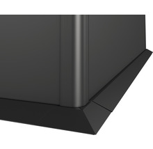 Bordure de tonte biohort pour jardinière surélevée L200 gris foncé
