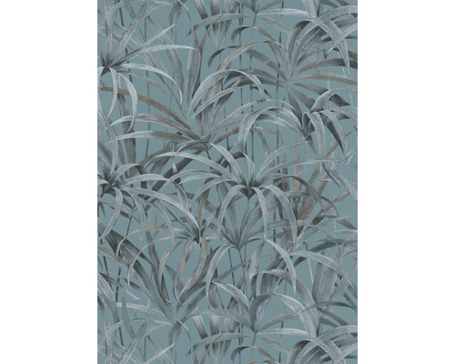 Papier peint intissé 10213-18 Code Nature Floral turquoise