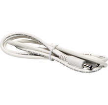 Câble de connexion blanc avec connecteur rond