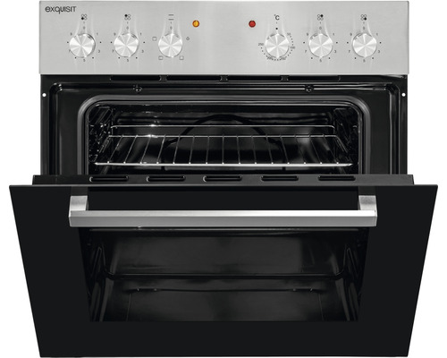 Exquisit Einbaubackofen mit geöffneter Tür