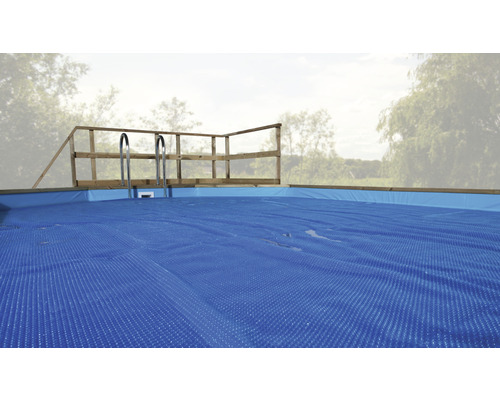 Bâche de couverture thermique pour piscine Weka pour modèle 595 Taille 1 bleu