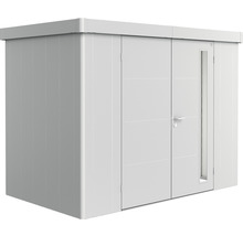Armoire de jardin avec porte double et fenêtre latérale