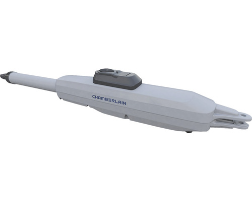 Motorisation de porte pivotante Chamberlain CHLA250EVC pour portails à 1 et 2 vantaux avec 2 x émetteurs manuels design, 1 x photocellule infrarouge, 2 x 2 clés de déverrouillage d'urgence