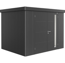 Gerätehaus Biohort Neo 2C Doppeltür 292 x 236 cm dunkelgrau-metallic