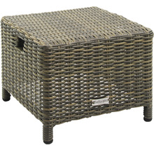 Table d''appoint tressée pour extérieur avec logo BellaVista