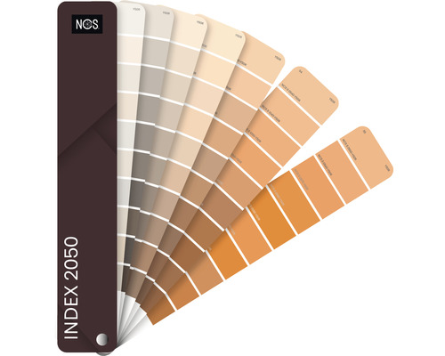 Farbfächer mit verschiedenen Farbtönen