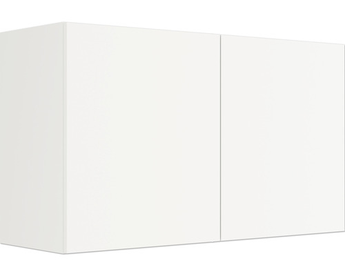 Armoire suspendue Optifit Luca932 100 x 34,6 x 57,6 cm façade blanc mat corps blanc