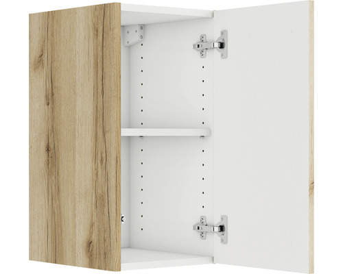 Hängeschrank Optifit Kaya290 BxTxH 30 x 34,6 x 57,6 cm Frontfarbe wildeiche  strukturiert matt Korpusfarbe wildeiche - HORNBACH Luxemburg