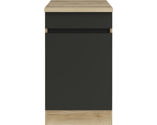Meuble sous-lavabo avec un tiroir et une porte
