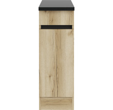 Waschtischunterschrank mit Holzeffekt und Schublade