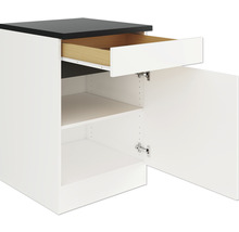 Meuble bas de cuisine avec tiroir et porte