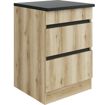 Unterschrank mit zwei Schubladen und Platte