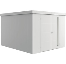 Abri de jardin avec porte double et fenêtre latérale