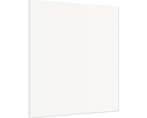 Façade pour lave-vaisselle partiellement intégré Optifit Luca932 59,6 x 1,6 x 60,4 cm façade blanc mat corps blanc