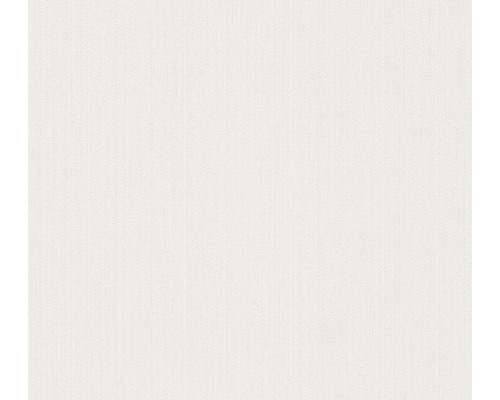 Papier peint intissé 38098-8 Mata Hari uni blanc Papier peint à texture fine