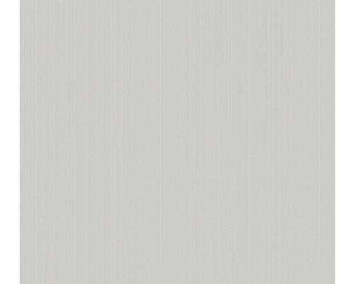 Papier peint intissé 38098-9 Mata Hari uni gris Papier peint avec une fine structure verticale