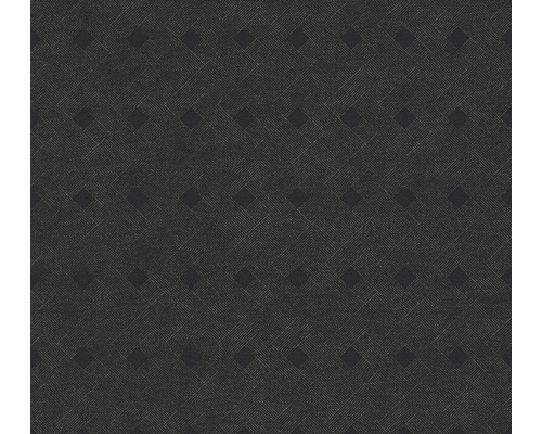 Papier peint intissé 38029-1 Cuba losanges noir Papier peint avec motif géométrique en losange